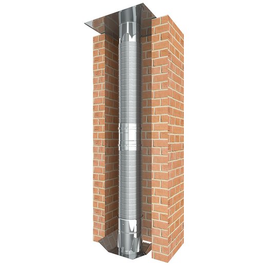 Edelstahlschornstein einwandig Jeremias EW-LINE-FLEX-FU Detailbild Jeremias EW-LINE-FLEX-FU