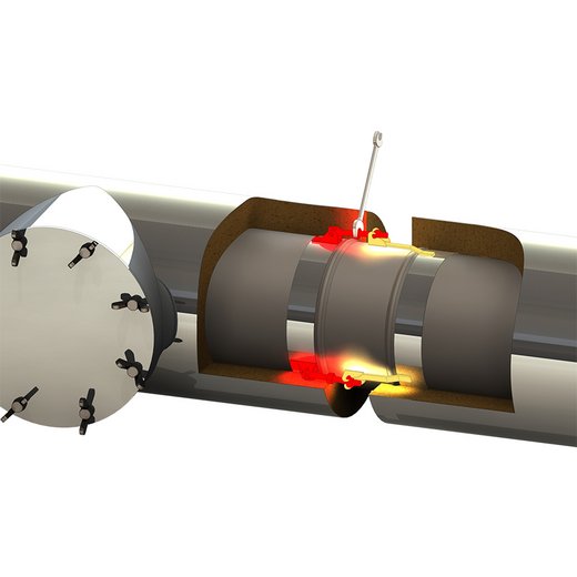 Edelstahlschornstein Jeremias DW-KL Detailbild Edelstahlschornstein Jeremias DW-KH