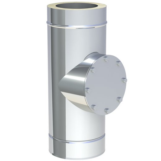 Edelstahlschornstein Jeremias DW-KL Revisionselement Edelstahlschornstein Jeremias DW-KL