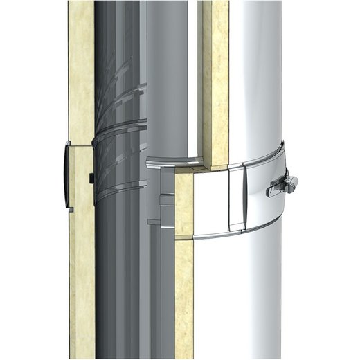 Edelstahlschornstein Jeremias DW-ECO 2.0 Detailbild Edelstahlschornstein Jeremias DW-ECO 2.0