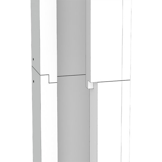 Leichtbauschornstein Jeremias FURADO-F Detailbild Jeremias FURADO-F