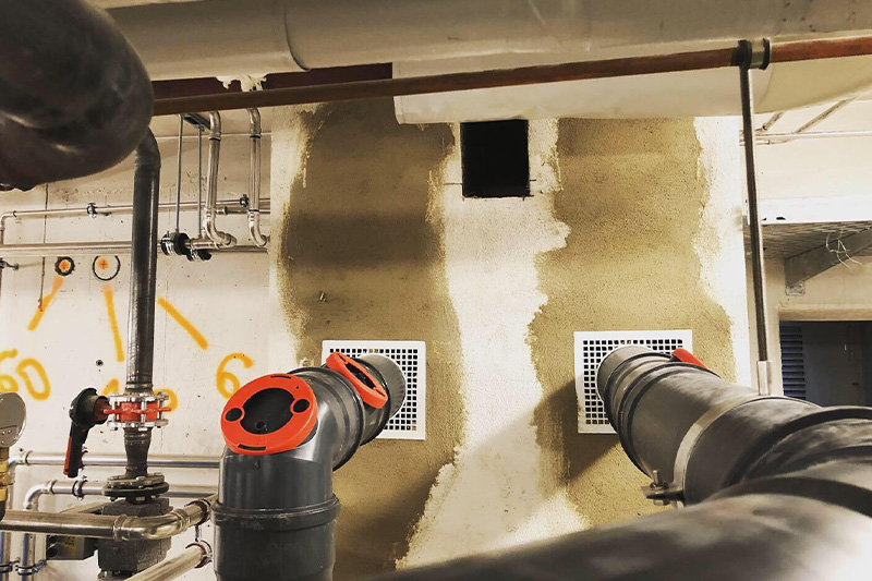 Beispielbild Schornsteinsanierung mit Jeremias Systemen Schornsteinsanierung mit Kunststoffsystem