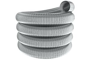 Edelstahlschornstein einwandig Jeremias EW-LINE-FLEX-FU Flexibles Rohr Jeremias EW-LINE-FLEX-FU