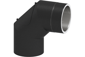 Ofenrohr Jeremias ISO-LINE Winkel mit Revisionsöffnung Jeremias ISO-LINE