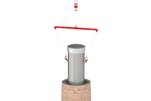 Jeremias Sanierung Industrieschornstein Kachelbild Sanierung Industrieschornstein
