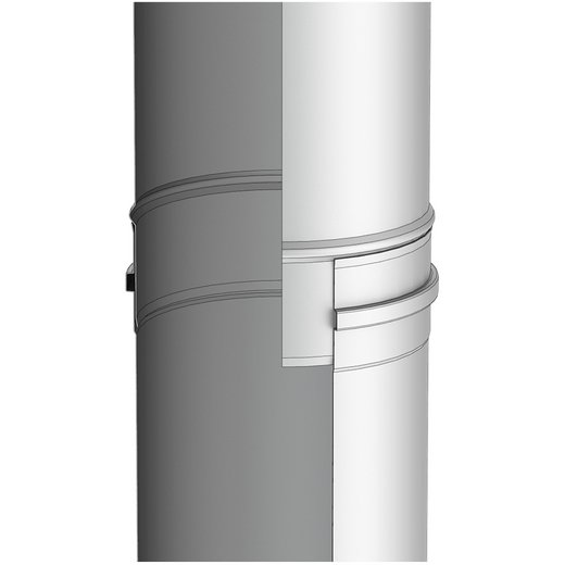 Edelstahlschornstein einwandig Jeremias EW-FU Detailbild Jeremias EW-FU