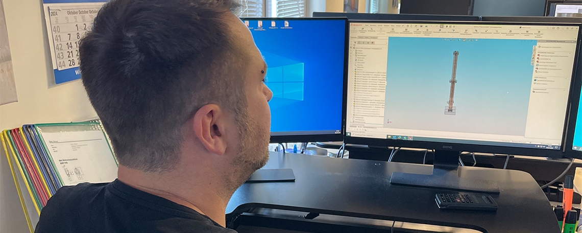 Technischer Produktdesigner / Bauzeichner (m/w/d) im Vertriebsinnendienst, 1. Bild